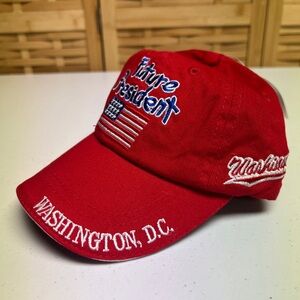 Red 'Future President' Cap